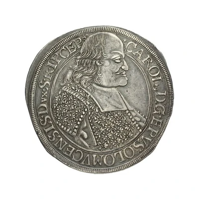 1 Thaler - Charles II of Liechtenstein-Kastelkorn front