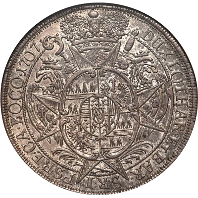 1 Thaler - Charles III Joseph of Lorraine back