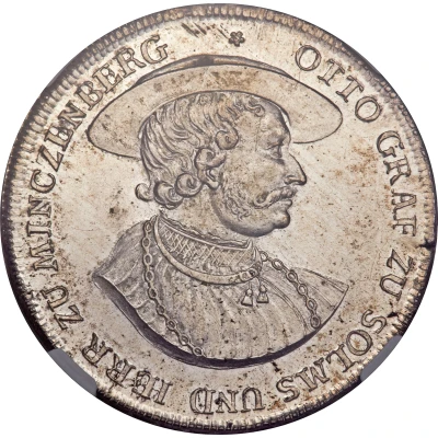 1 Thaler - Charles Otto front