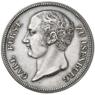 1 Thaler - Charles Piedfort front