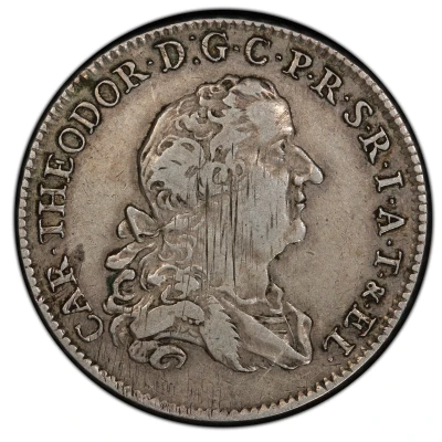 1 Thaler - Charles Theodor front