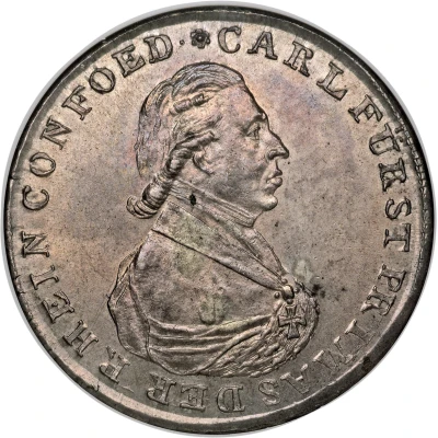 1 Thaler - Charles Theodore of Dalberg Konventionstaler front