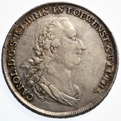 1 Thaler - Charles Thomas front