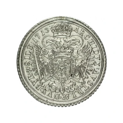 1 Thaler - Charles VI Breslau back