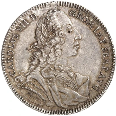 1 Thaler - Charles VII back