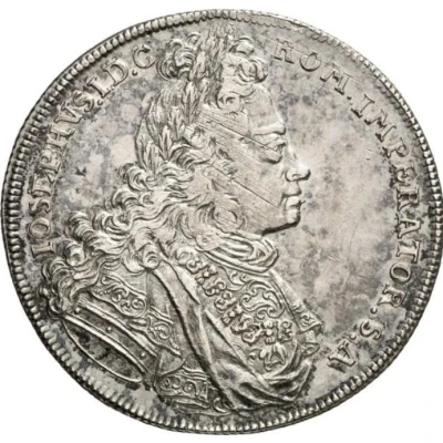 1 Thaler - Charles VI back