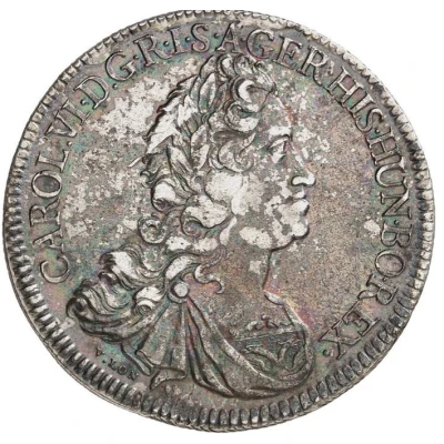 1 Thaler - Charles VI back