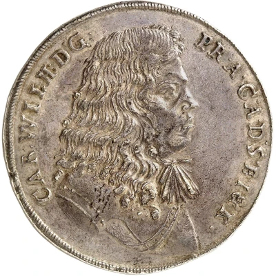 1 Thaler - Charles William front