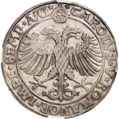 1 Thaler - Charles Wolfgang, Louis XV and Martin back