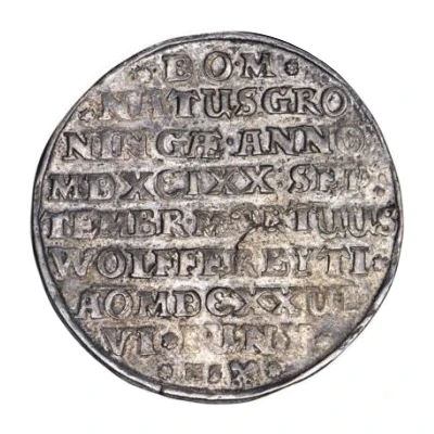 1 Thaler - Christian, Bischof of Halberstadt Death back