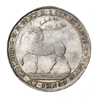 1 Thaler - Christian Ernest front