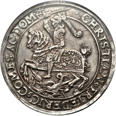 1 Thaler - Christian Frederick front