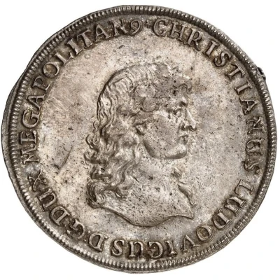 1 Thaler - Christian I Louis front