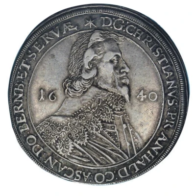 1 Thaler - Christian II front