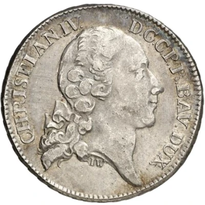 1 Thaler - Christian IV Konventionstaler front