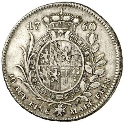 1 Thaler - Christian IV back