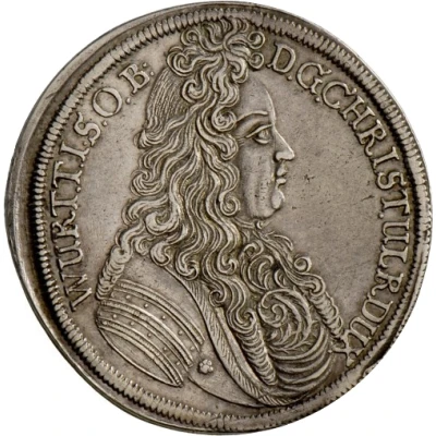 1 Thaler - Christian Ulrich von Bernstadt front