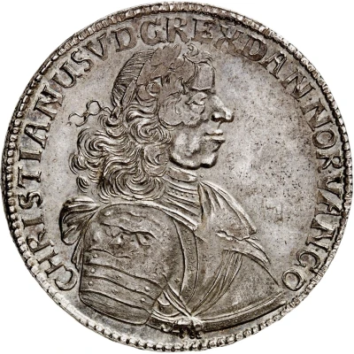 1 Thaler - Christian V front