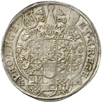 1 Thaler - Christian William of Brandenburg back