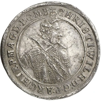 1 Thaler - Christian William of Brandenburg front