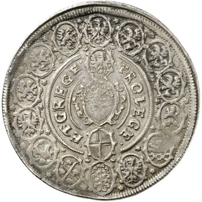 1 Thaler - Christian William of Brandenburg ND back