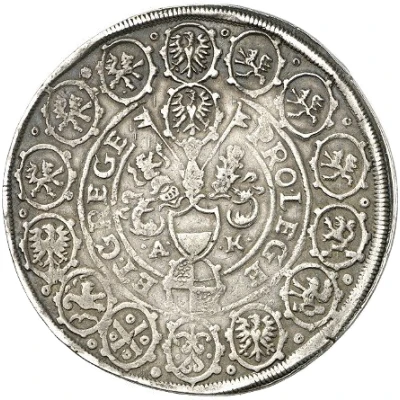 1 Thaler - Christian William of Brandenburg back