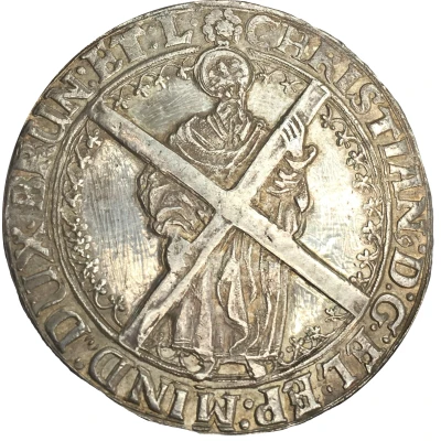 1 Thaler - Christian of Minden front