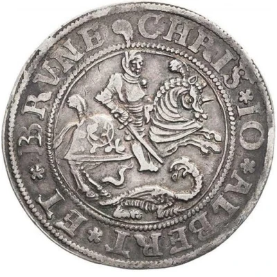 1 Thaler - Christoph II, John Albert I and Bruno II front