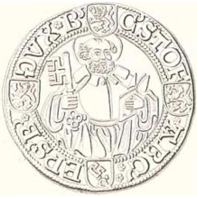 1 Thaler - Christopher of Brunswick front