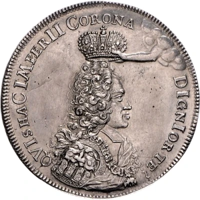 1 Thaler Coronation back