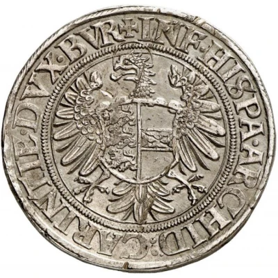 1 Thaler - Ferdinand I Klagenfurt ND back