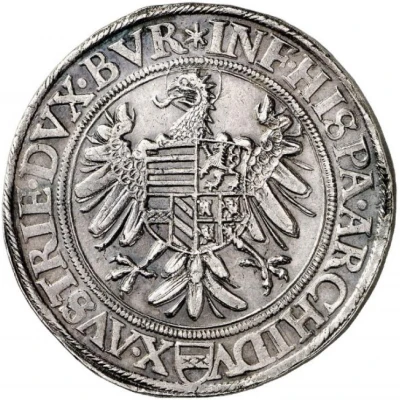 1 Thaler - Ferdinand I Vienna ND back