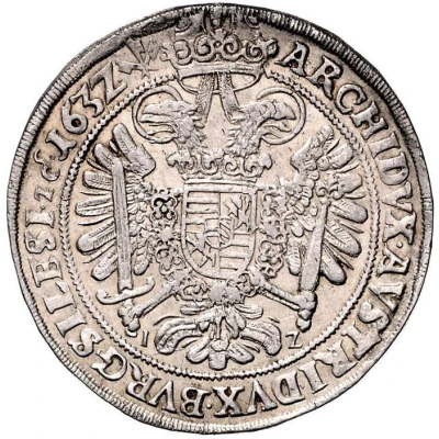 1 Thaler - Ferdinand II Breslau back