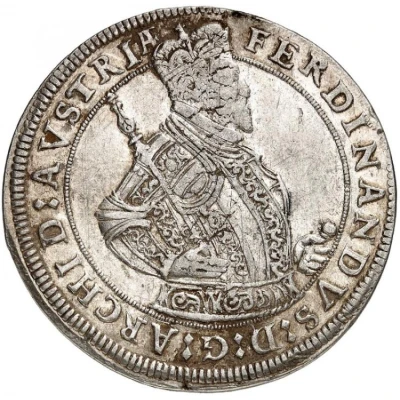 1 Thaler - Ferdinand II of Tyrol ND front