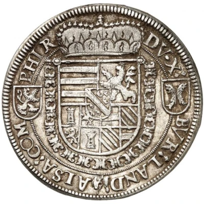 1 Thaler - Ferdinand II of Tyrol ND back