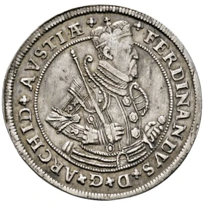 1 Thaler - Ferdinand II of Tyrol ND front