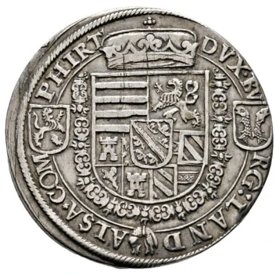 1 Thaler - Ferdinand II of Tyrol ND back