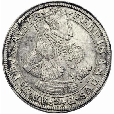 1 Thaler - Ferdinand II of Tyrol ND front