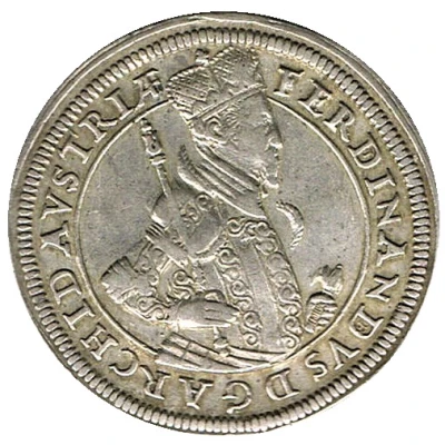 1 Thaler - Ferdinand II of Tyrol ND front