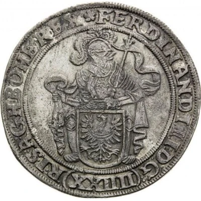 1 Thaler - Ferdinand III Breslau back