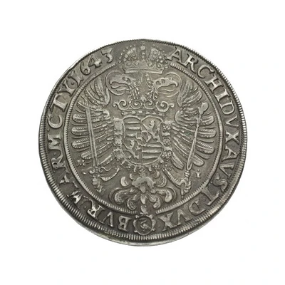 1 Thaler - Ferdinand III Breslau back