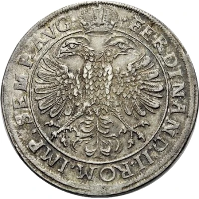 1 Thaler - Ferdinand II back