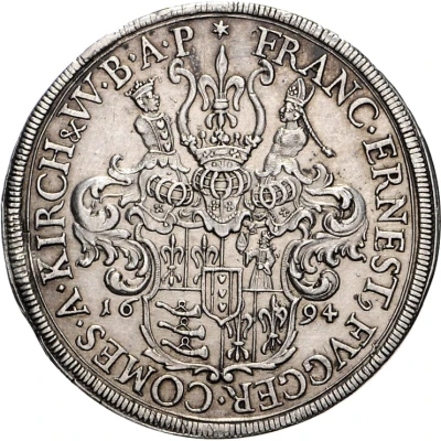 1 Thaler - Francis Ernest Fugger front