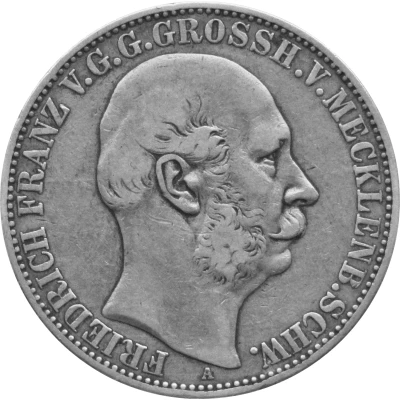 1 Thaler - Frederick Francis II front