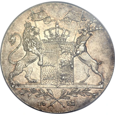 1 Thaler - Frederick I Kronenthaler back