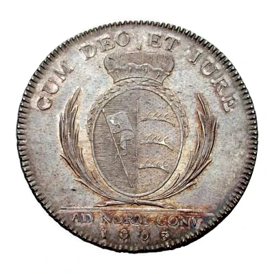 1 Thaler - Frederick II Conventionsthaler back