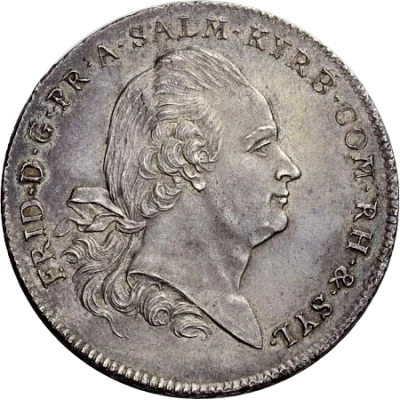 1 Thaler - Frederick III front