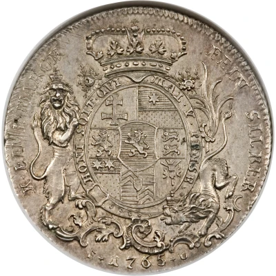 1 Thaler - Frederick II back