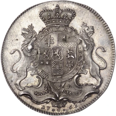 1 Thaler - Frederick II back