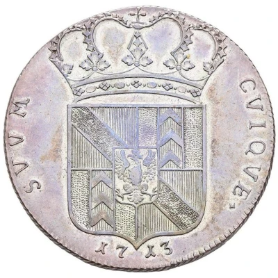 1 Thaler - Frederick I back